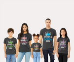 Birthday Girl Unicorn Family T-Shirt