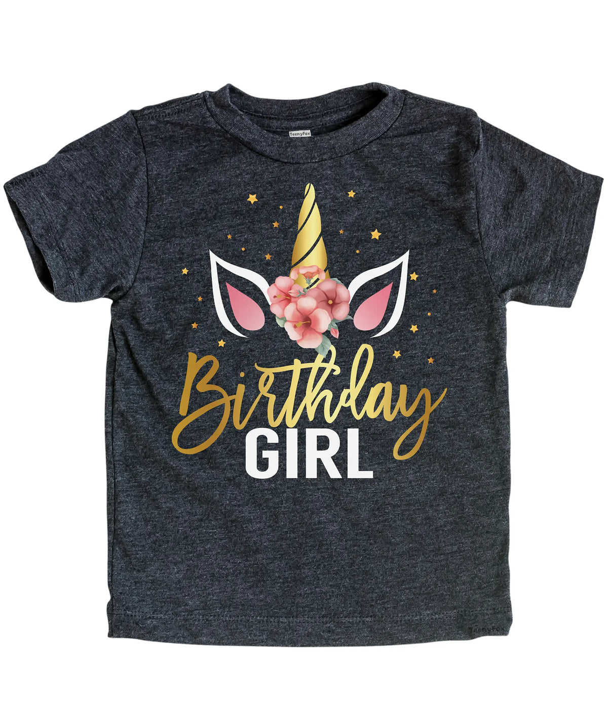 Birthday Girl Unicorn Family T-Shirt