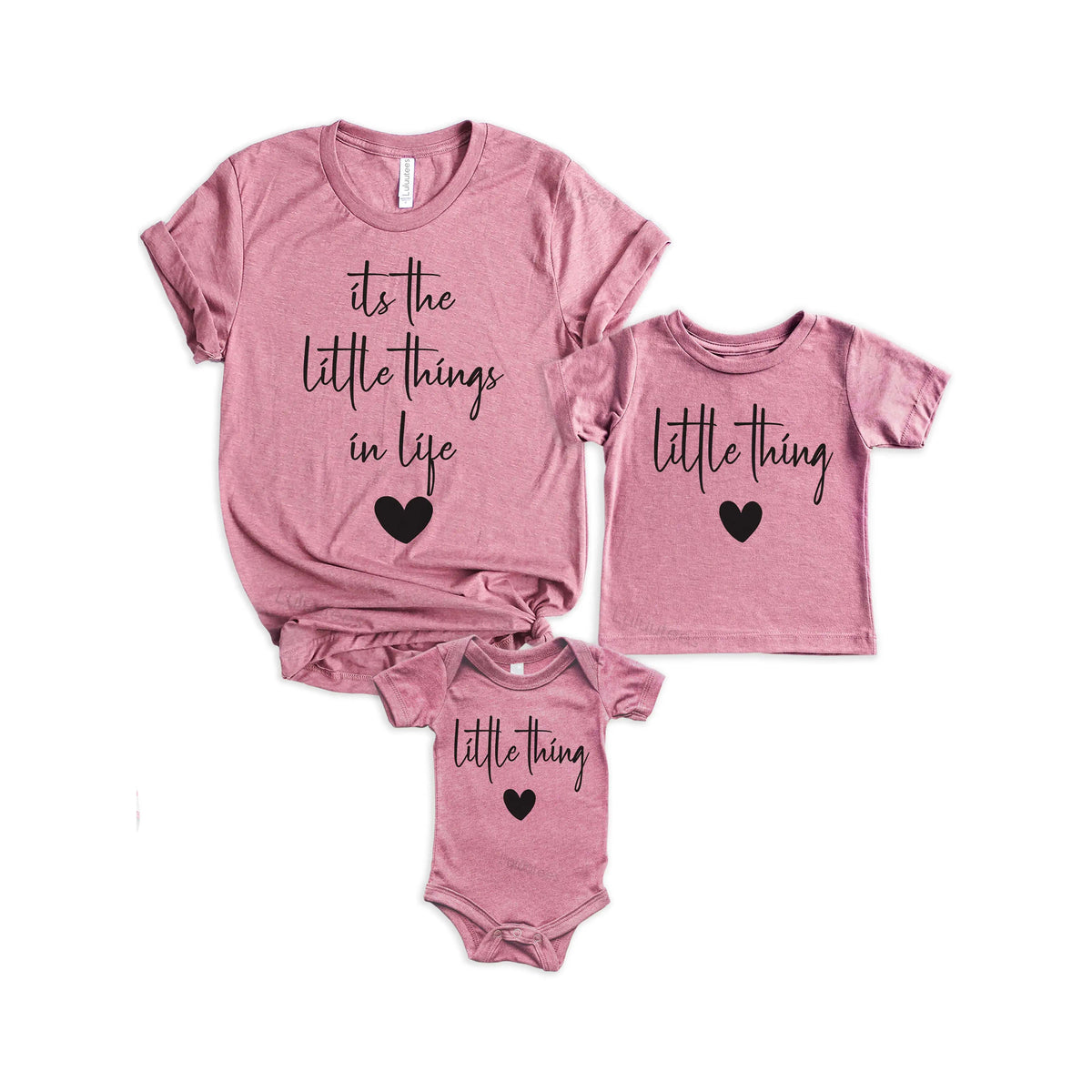 Little Things In Life Mother And Daughter Matching Shirt