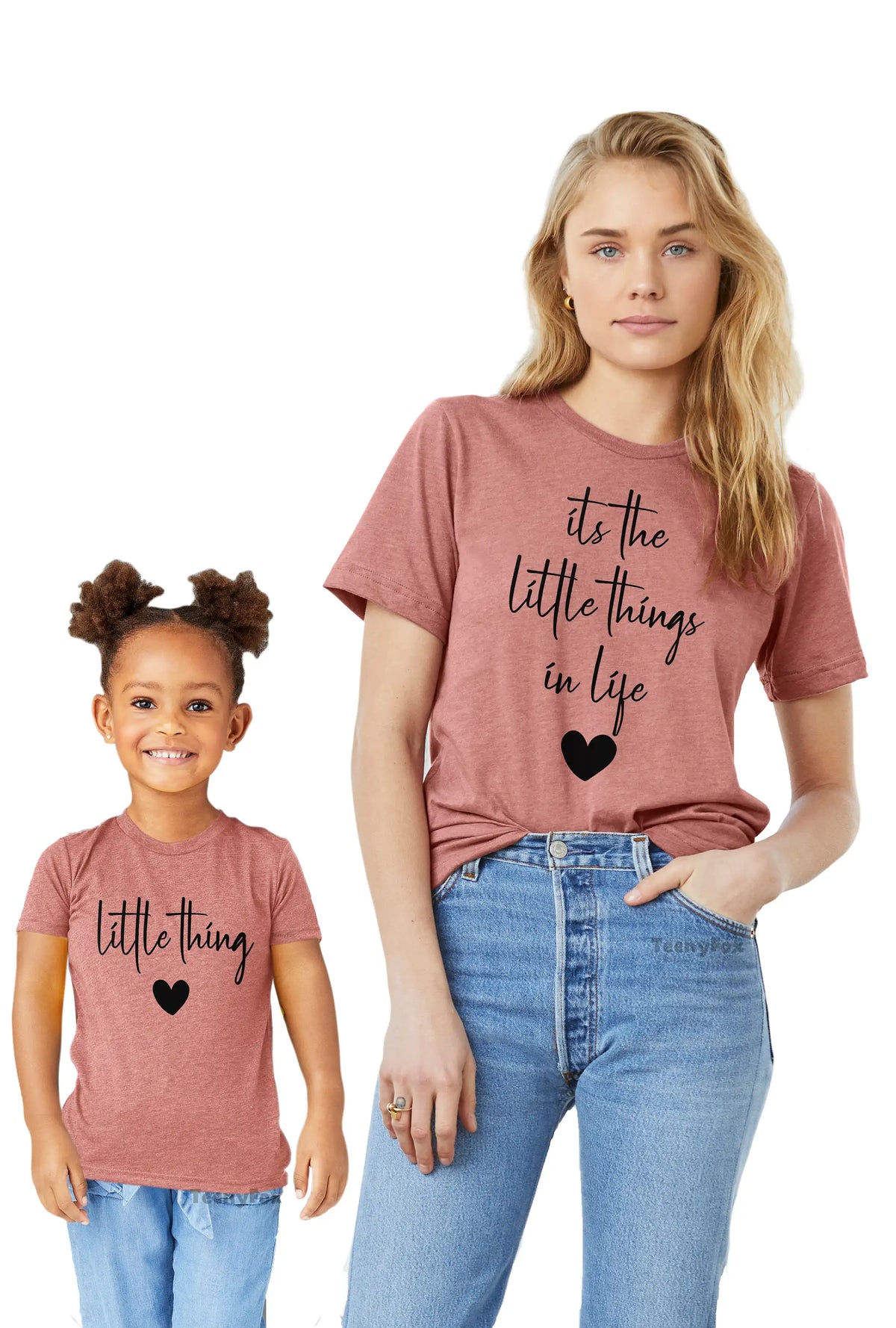 Little Things In Life Mother And Daughter Matching Shirt