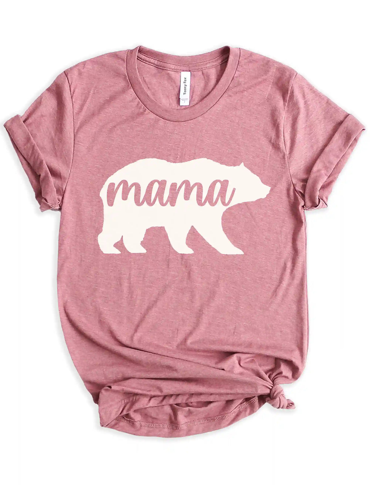 Mama Bear Papa Sister Brother Baby Cute Family Matching Shirts