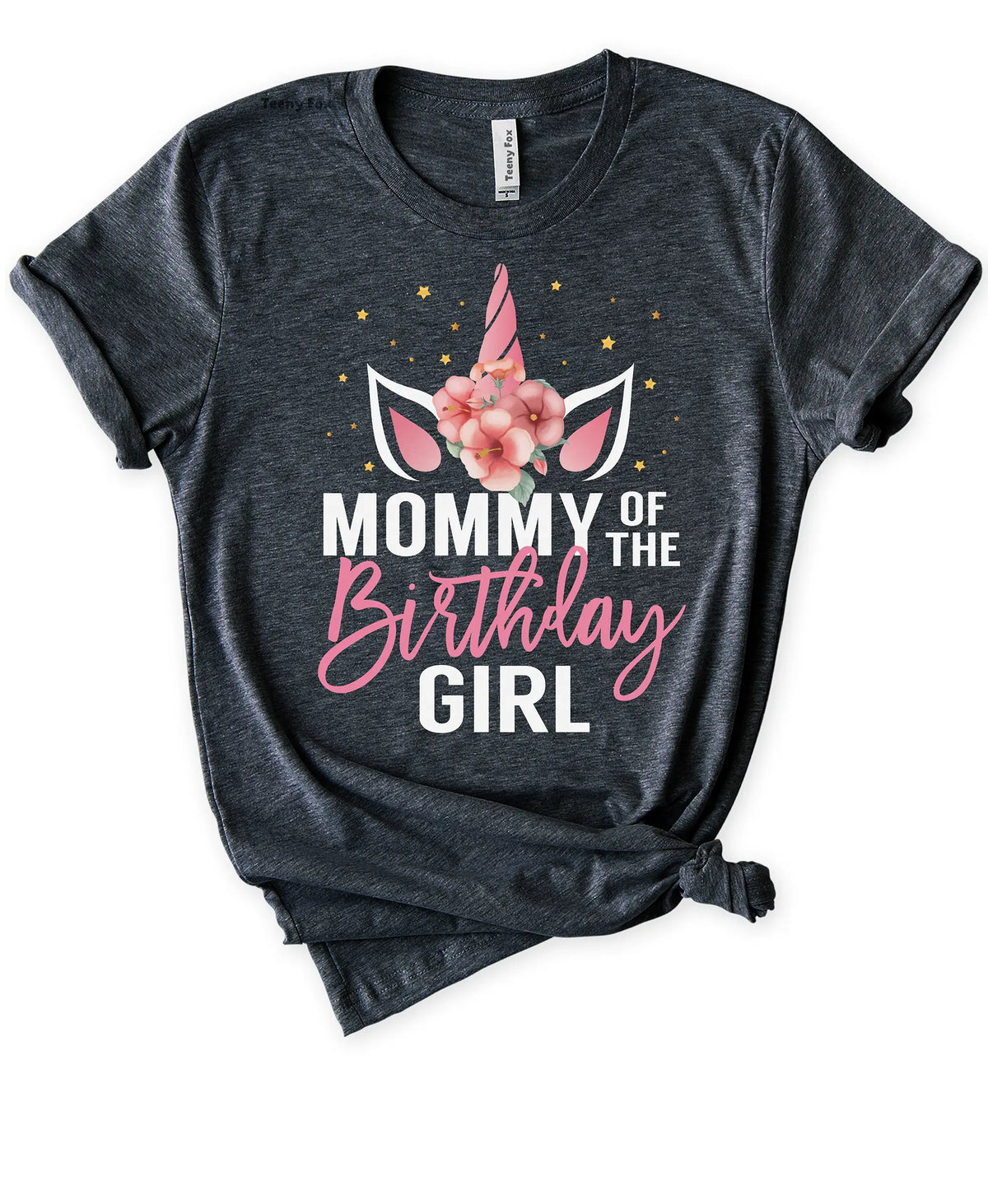 Birthday Girl Unicorn Family T-Shirt