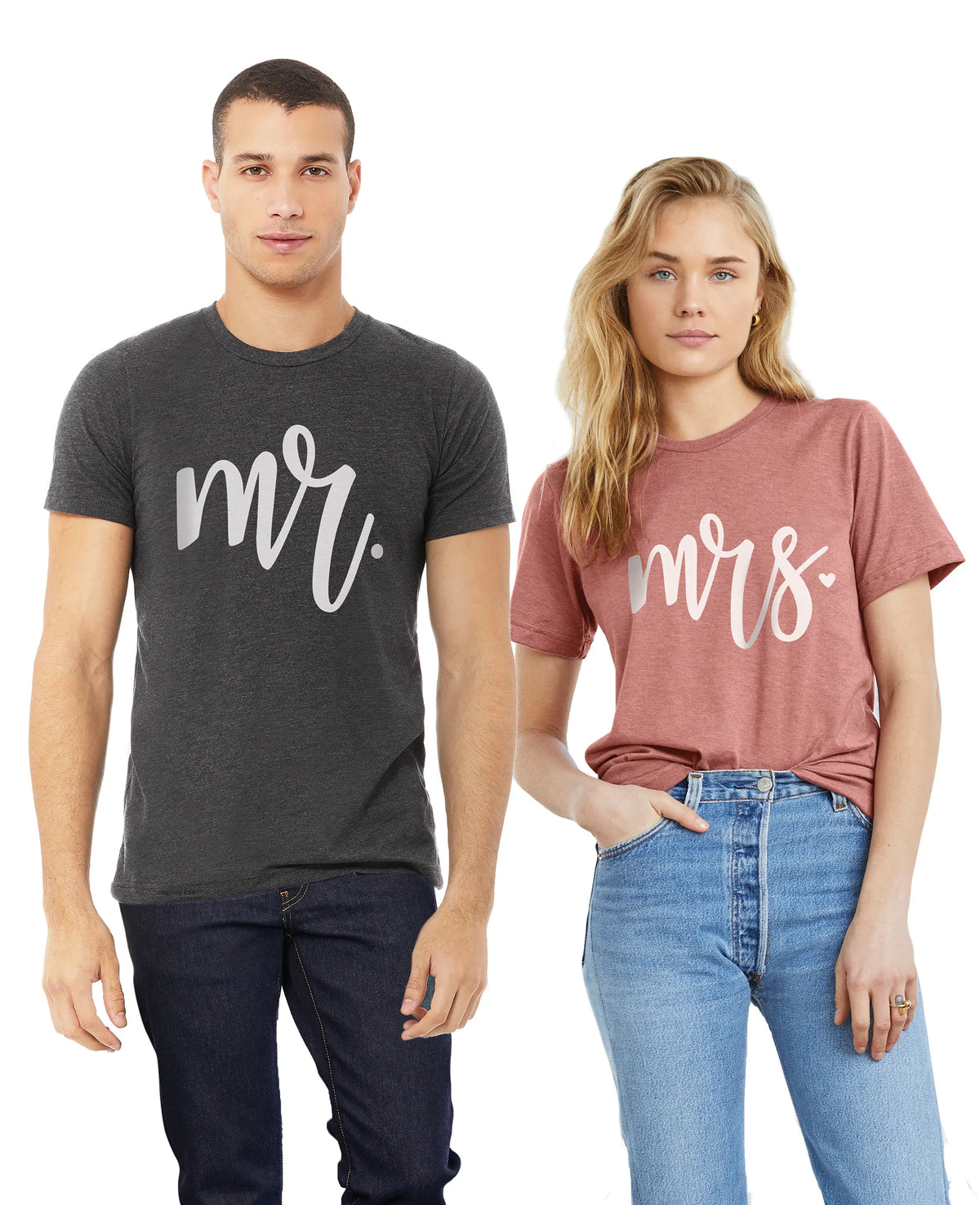 Mr and Mrs CoupleMatching Shirts