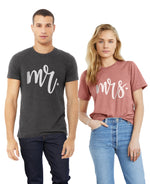 Mr and Mrs CoupleMatching Shirts