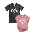 Mr and Mrs CoupleMatching Shirts