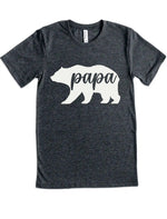 Mama Bear Papa Sister Brother Baby Cute Family Matching Shirts