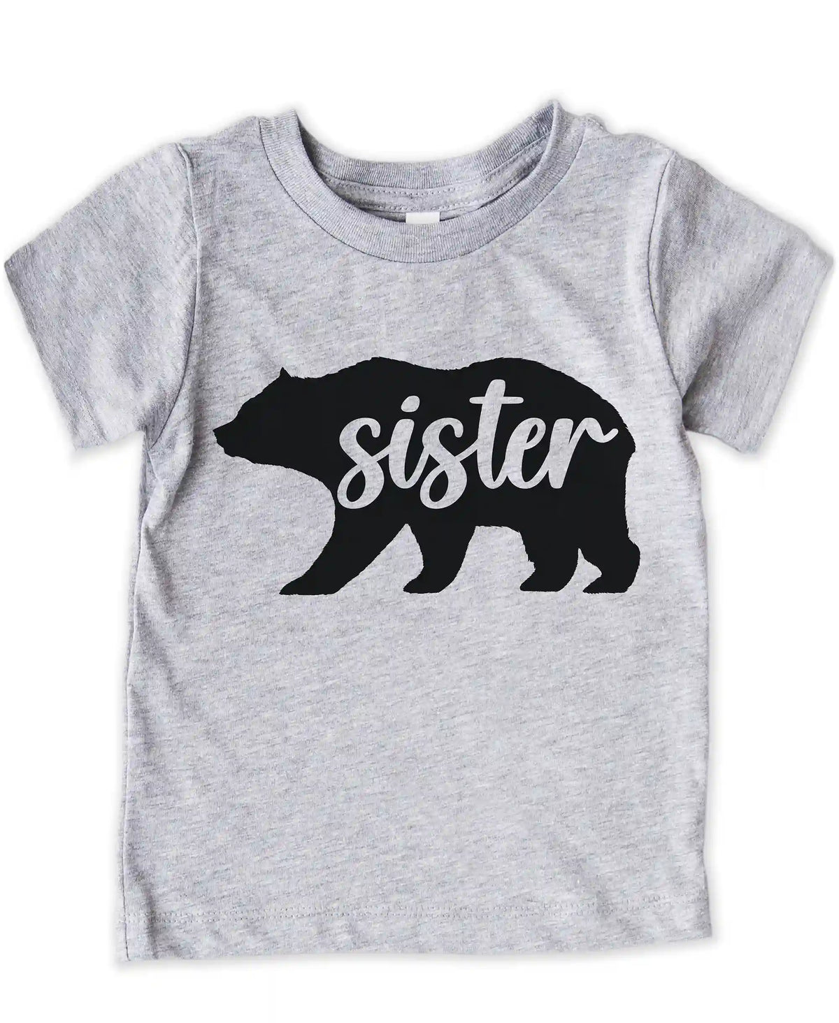 Mama Bear Papa Sister Brother Baby Cute Family Matching Shirts